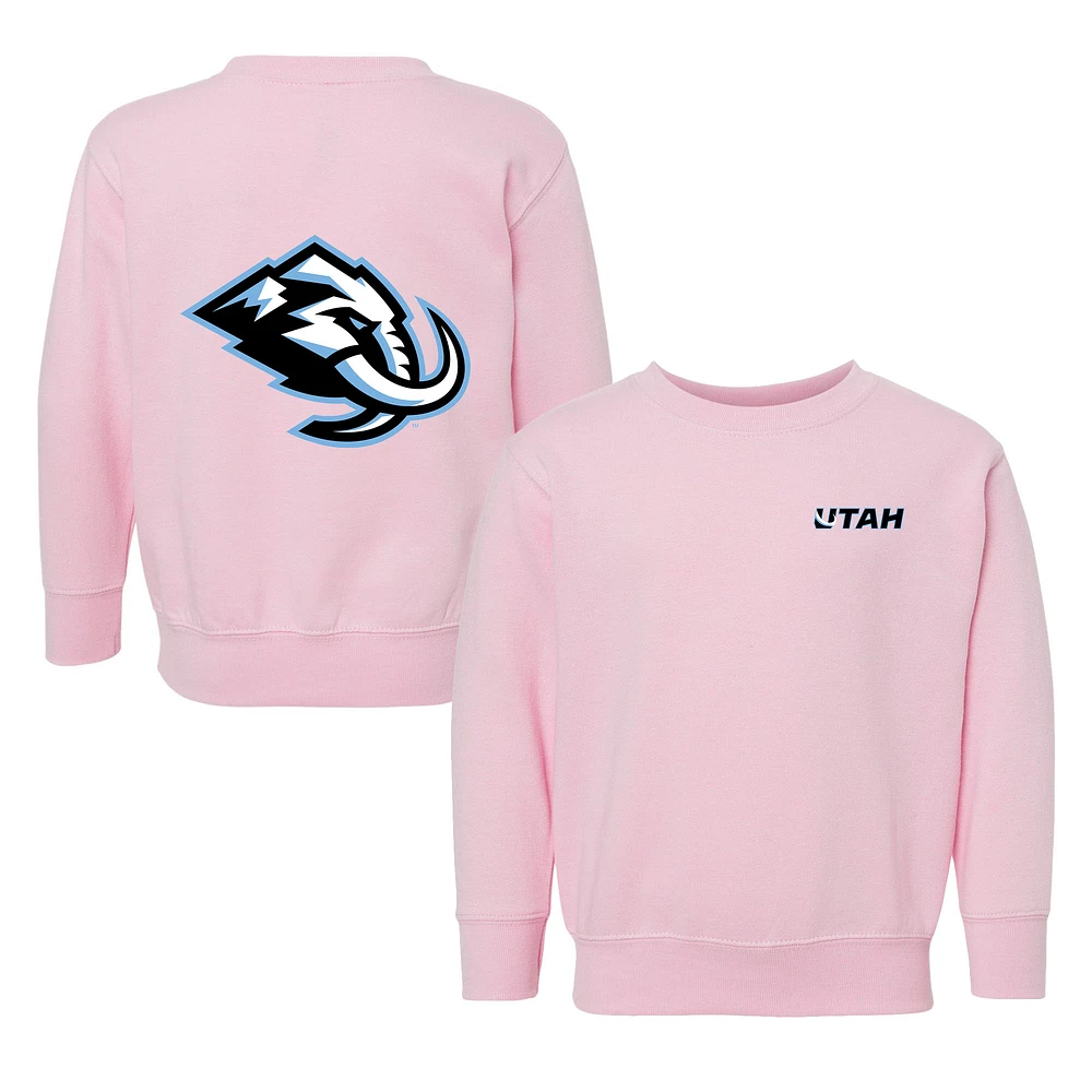 Toddler Chad & Jake Utah Mammoth Logo Pullover Crewneck Sweatshirt