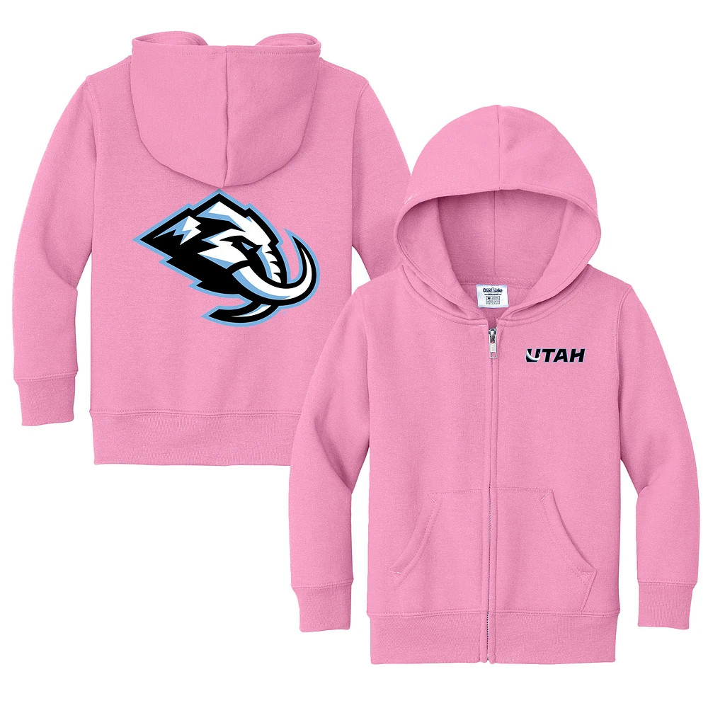 Toddler Chad & Jake Utah Mammoth Logo Full-Zip Hoodie Jacket
