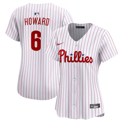 Women's Nike Ryan Howard White Philadelphia Phillies Limited Jersey