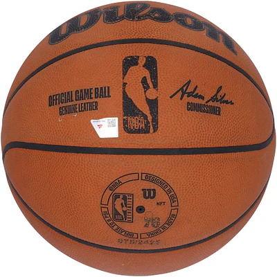 Philadelphia 76ers Game-Used Basketball vs. Chicago Bulls on April 13, 2025