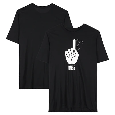 Joel Embiid Philadelphia 76ers Player-Worn Black Nike "DM55" T-Shirt from the 2024-25 NBA Season - Size 3XLT