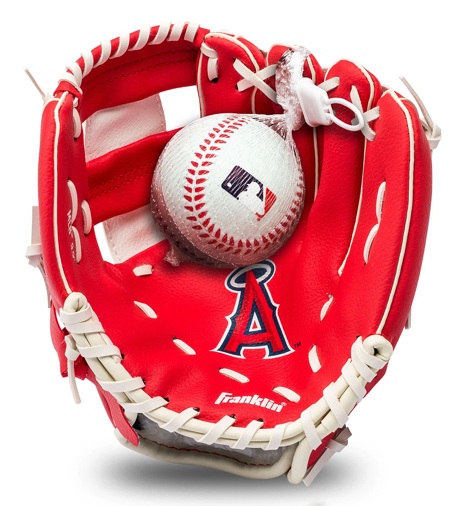 Youth Franklin Sports Los Angeles Angels Teeball Glove & Ball Set