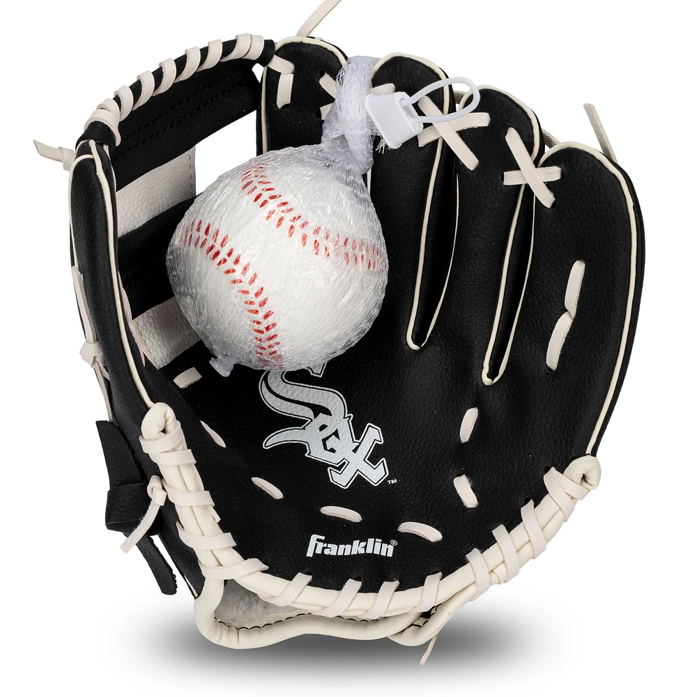 Youth Franklin Sports Chicago White Sox Teeball Glove & Ball Set