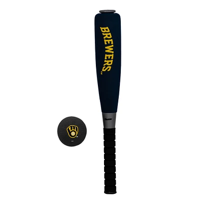 Youth Franklin Sports Milwaukee Brewers Foam Bat & Ball Set