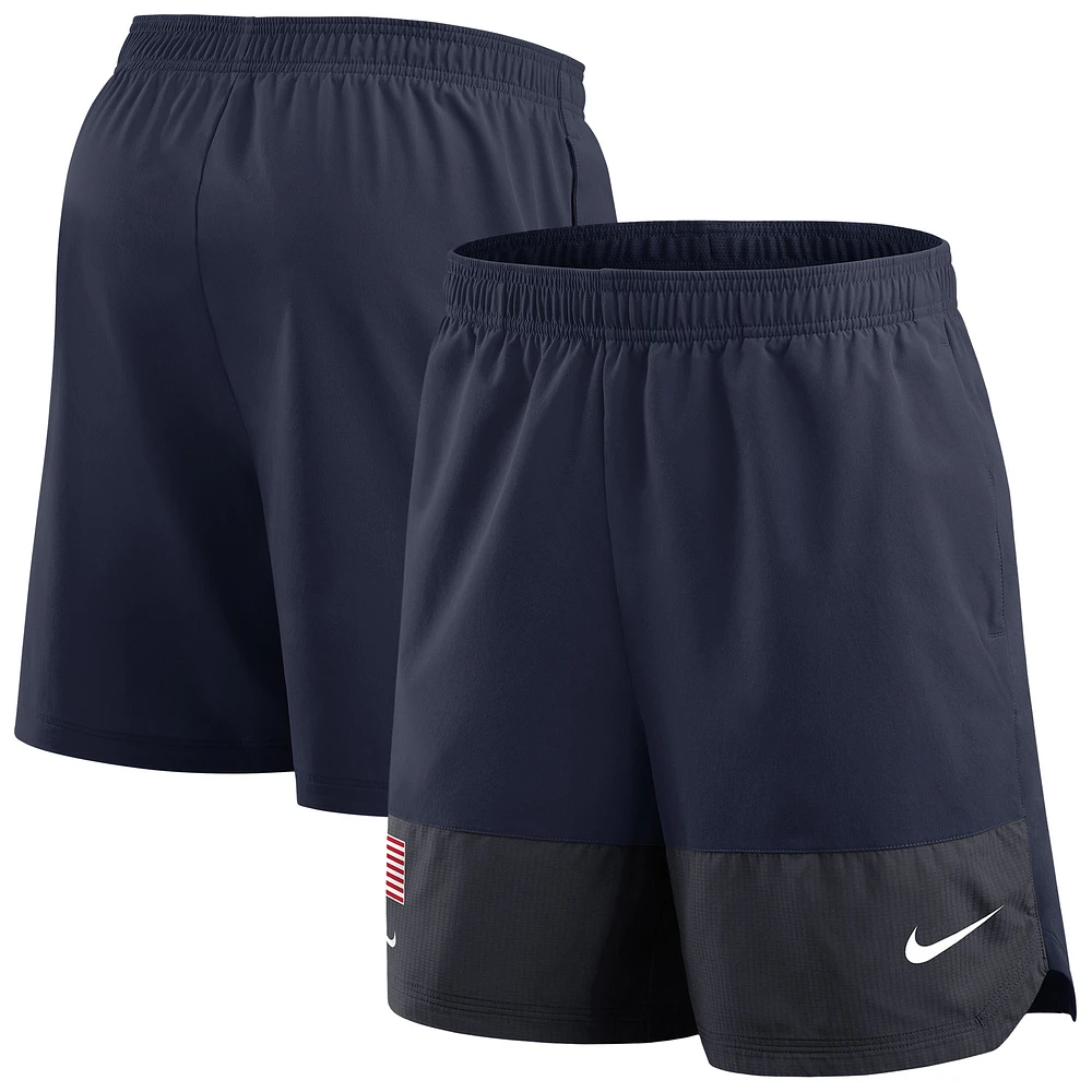 Men's Nike Navy U.S. Paralympics Woven Performance Shorts