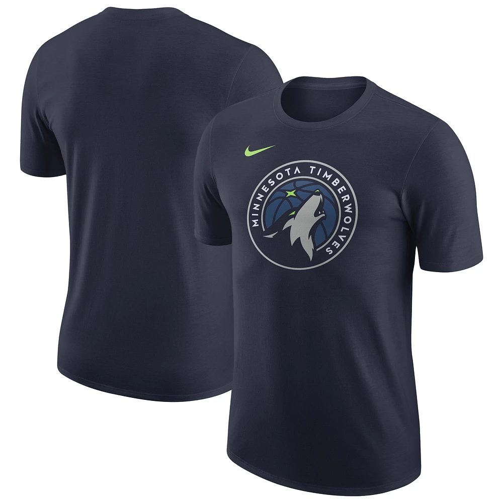 Men's Nike Navy Minnesota Timberwolves Essential T-Shirt