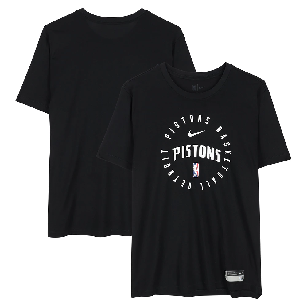 Ron Holland II Detroit Pistons Player-Worn Nike T-Shirt from the 2024-25 NBA Season