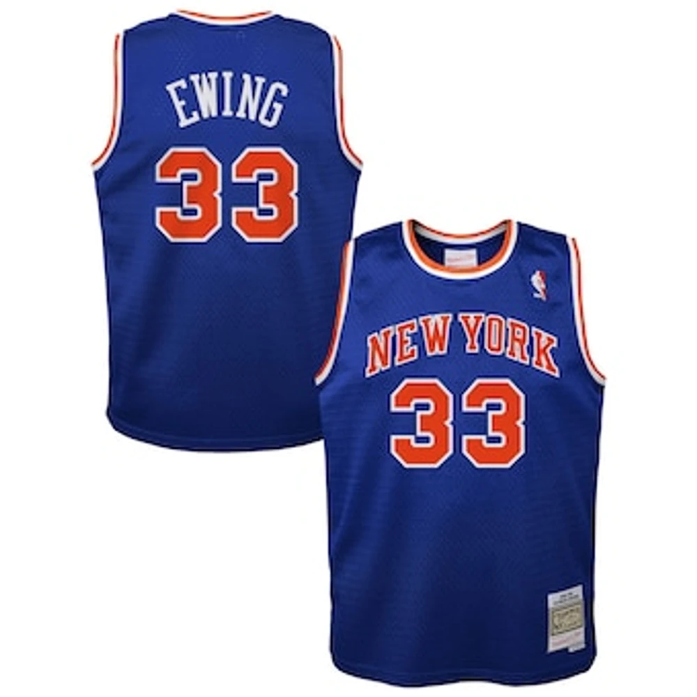 Toddler Patrick Ewing Blue New York Knicks 1991/92 Swingman Jersey