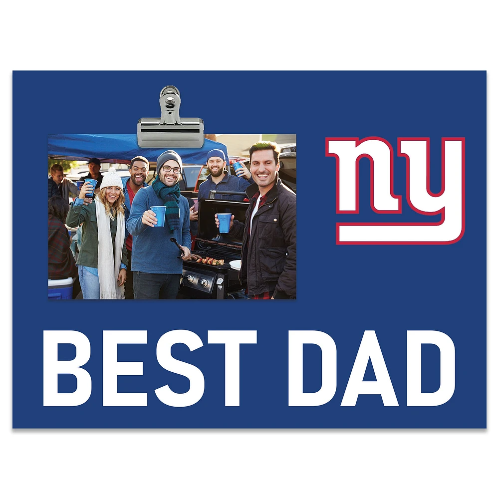 New York Giants 8" x 10.5" Briteline Best Dad Clip Frame