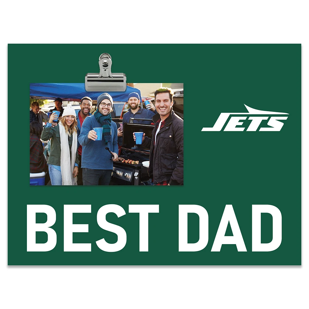New York Jets 8" x 10.5" Briteline Best Dad Clip Frame