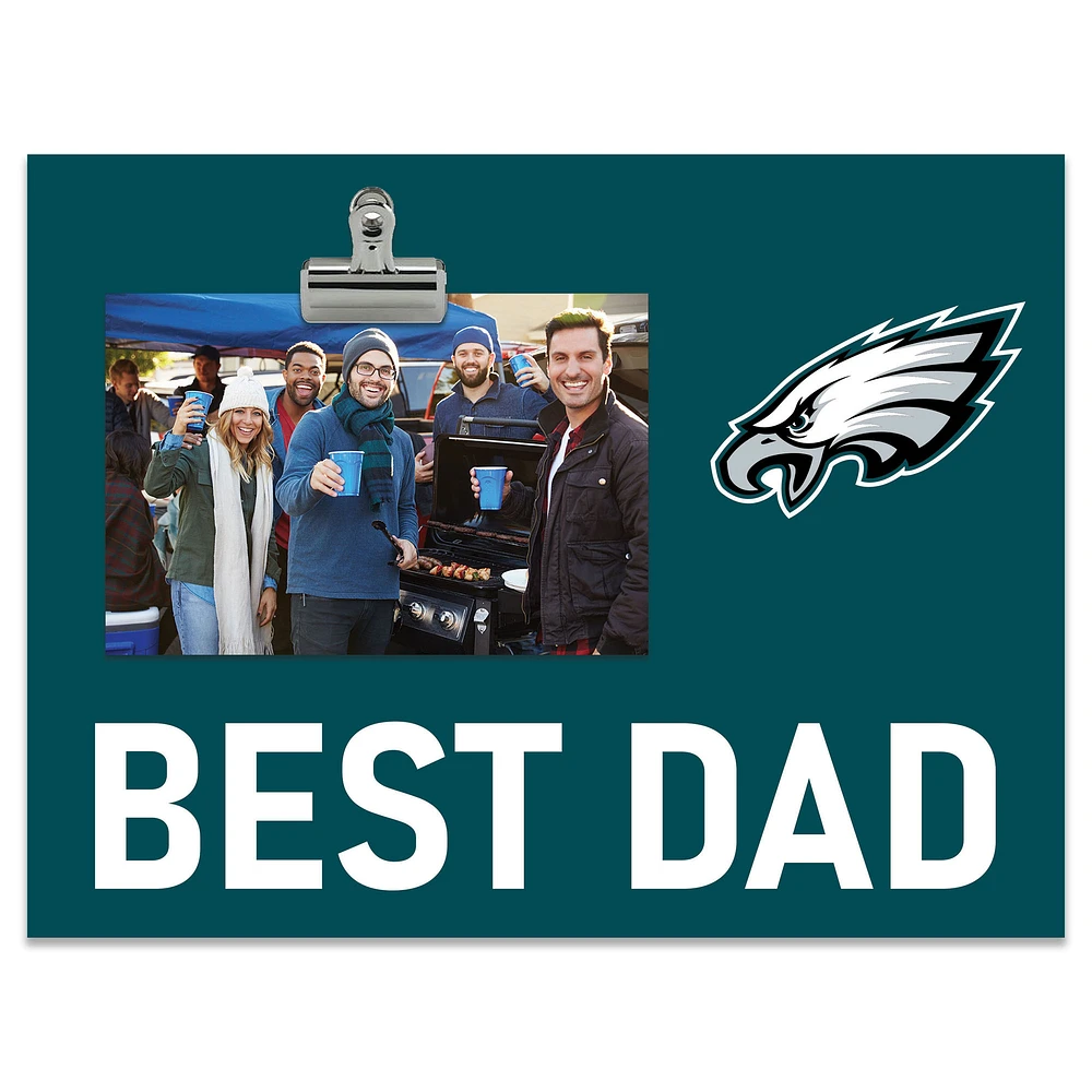 Philadelphia Eagles 8" x 10.5" Briteline Best Dad Clip Frame