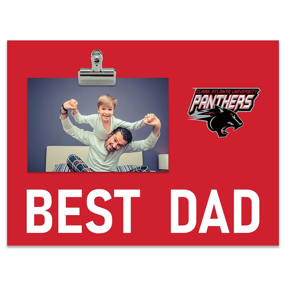 Clark Atlanta University Panthers 8" x 10.5" Briteline Best Dad Clip Frame