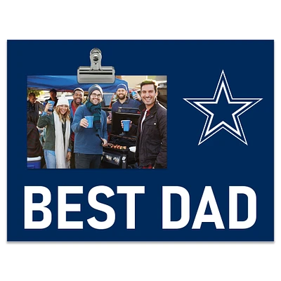 Dallas Cowboys 8" x 10.5" Briteline Best Dad Clip Frame