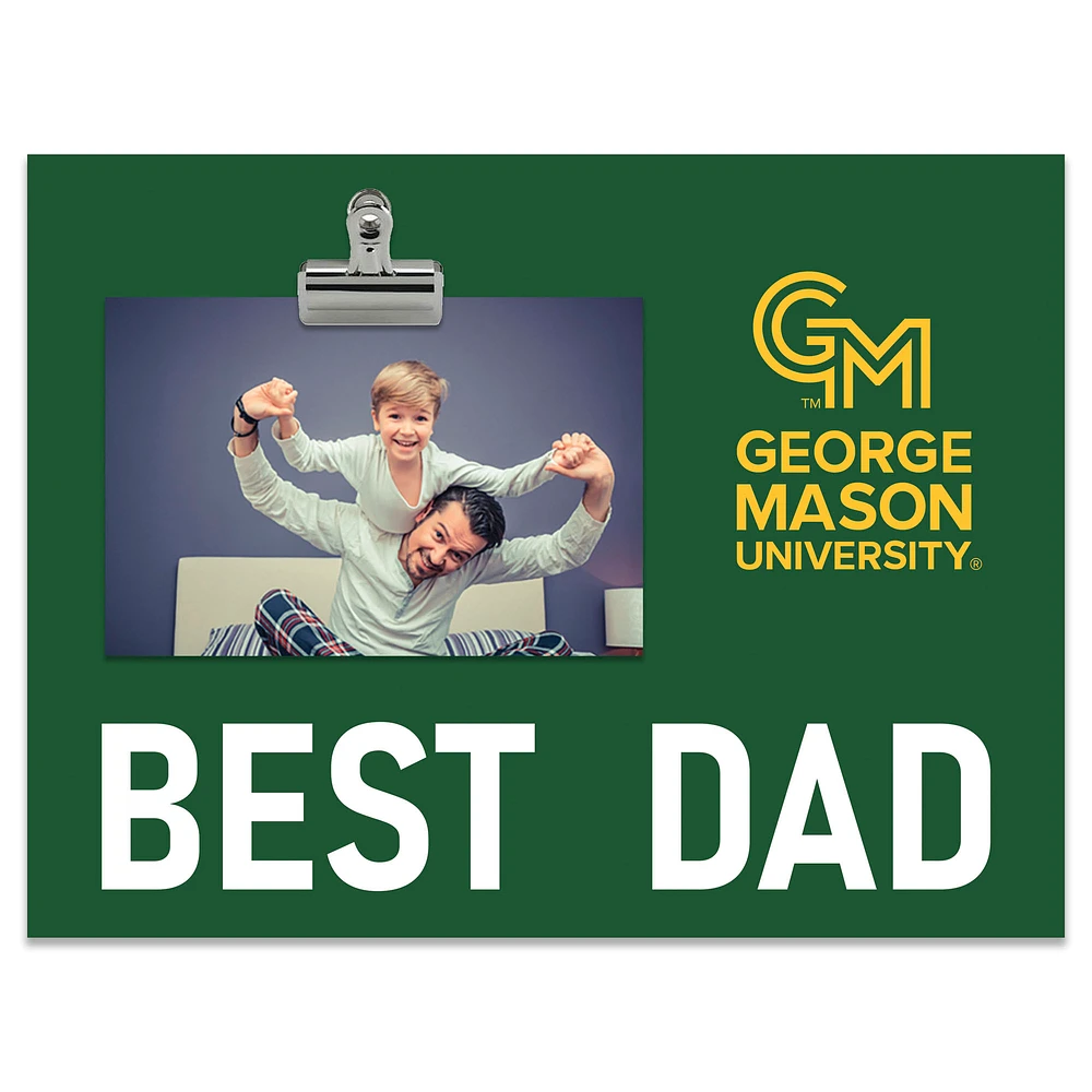 George Mason Patriots 8" x 10.5" Briteline Best Dad Clip Frame