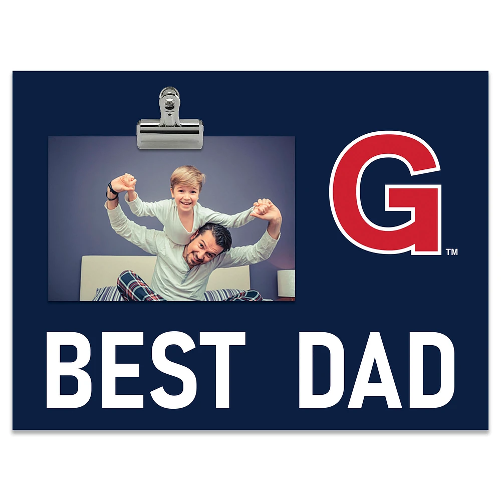 Gonzaga Bulldogs 8" x 10.5" Briteline Best Dad Clip Frame