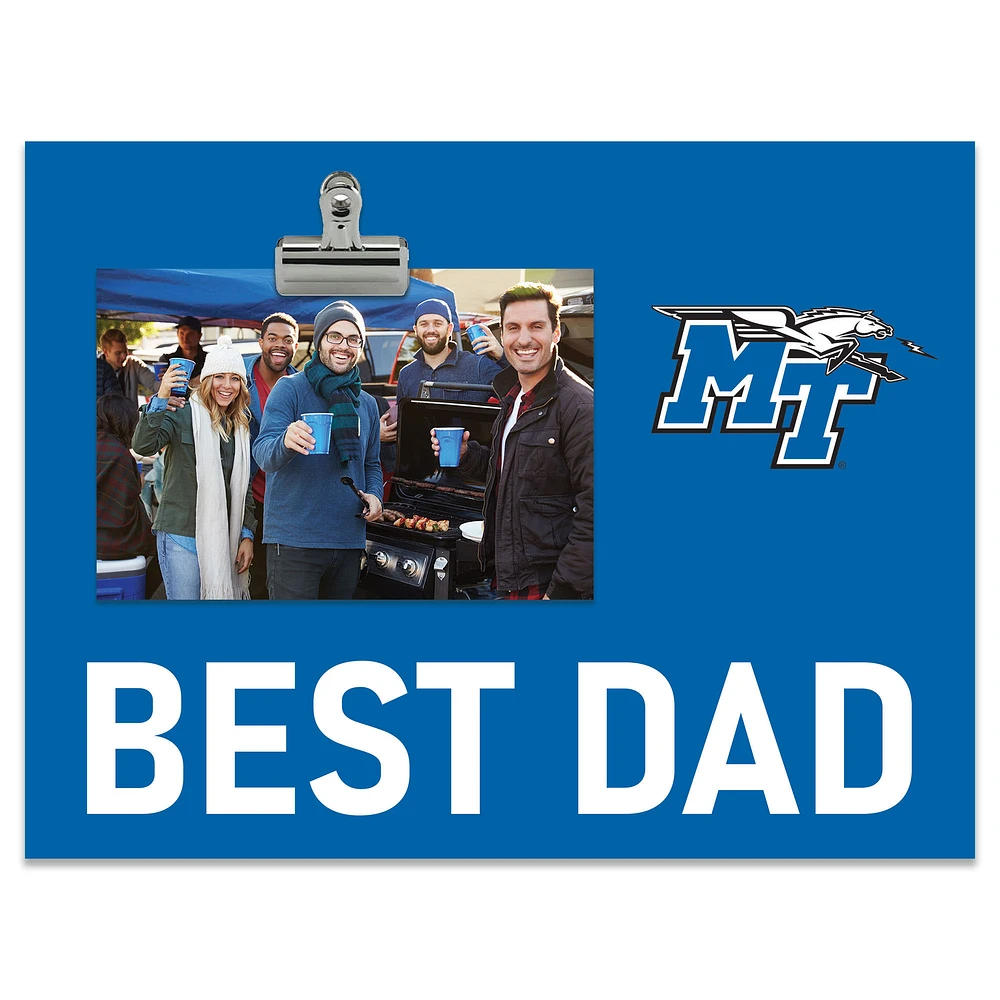 MTSU Blue Raiders 8" x 10.5" Briteline Best Dad Clip Frame