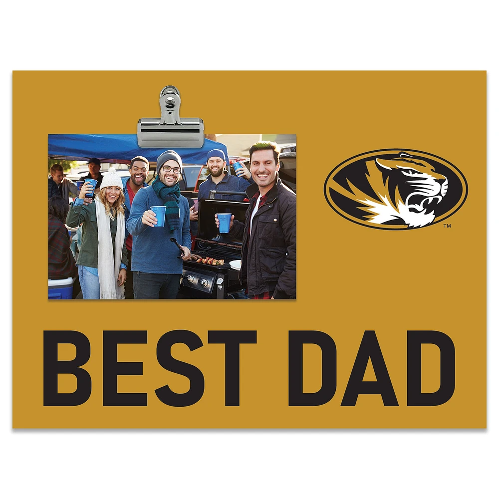 Missouri Tigers 8" x 10.5" Briteline Best Dad Clip Frame