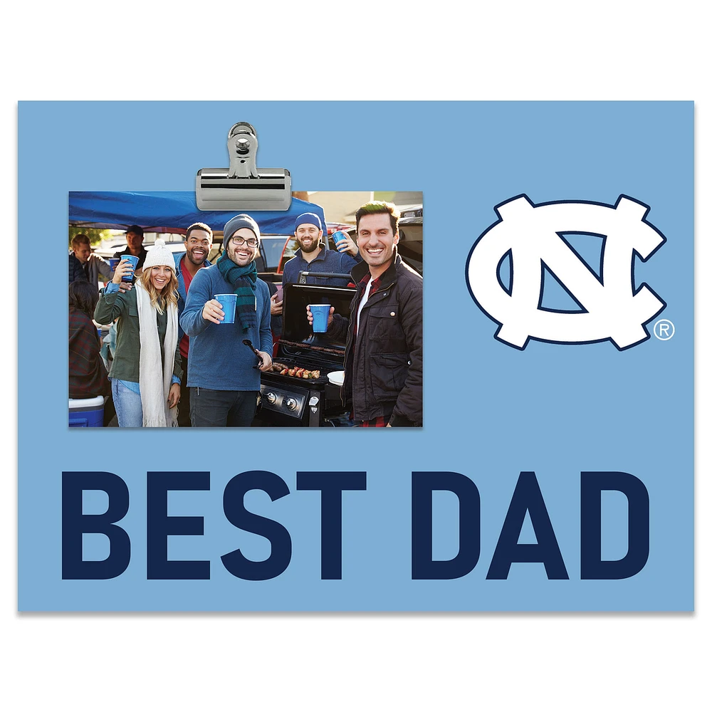 North Carolina Tar Heels 8" x 10.5" Briteline Best Dad Clip Frame
