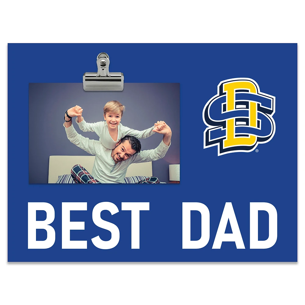 South Dakota State Jackrabbits 8" x 10.5" Briteline Best Dad Clip Frame