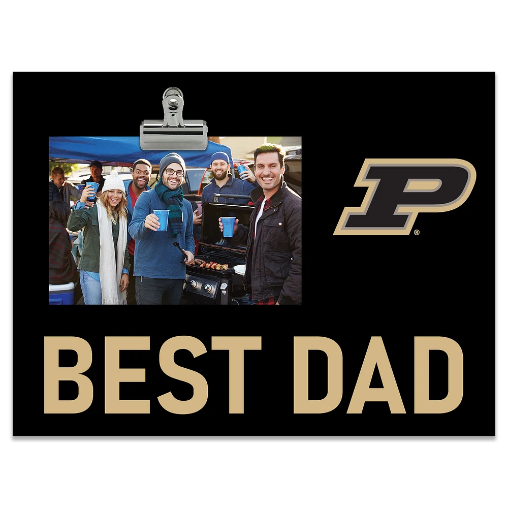 Purdue Boilermakers 8" x 10.5" Briteline Best Dad Clip Frame