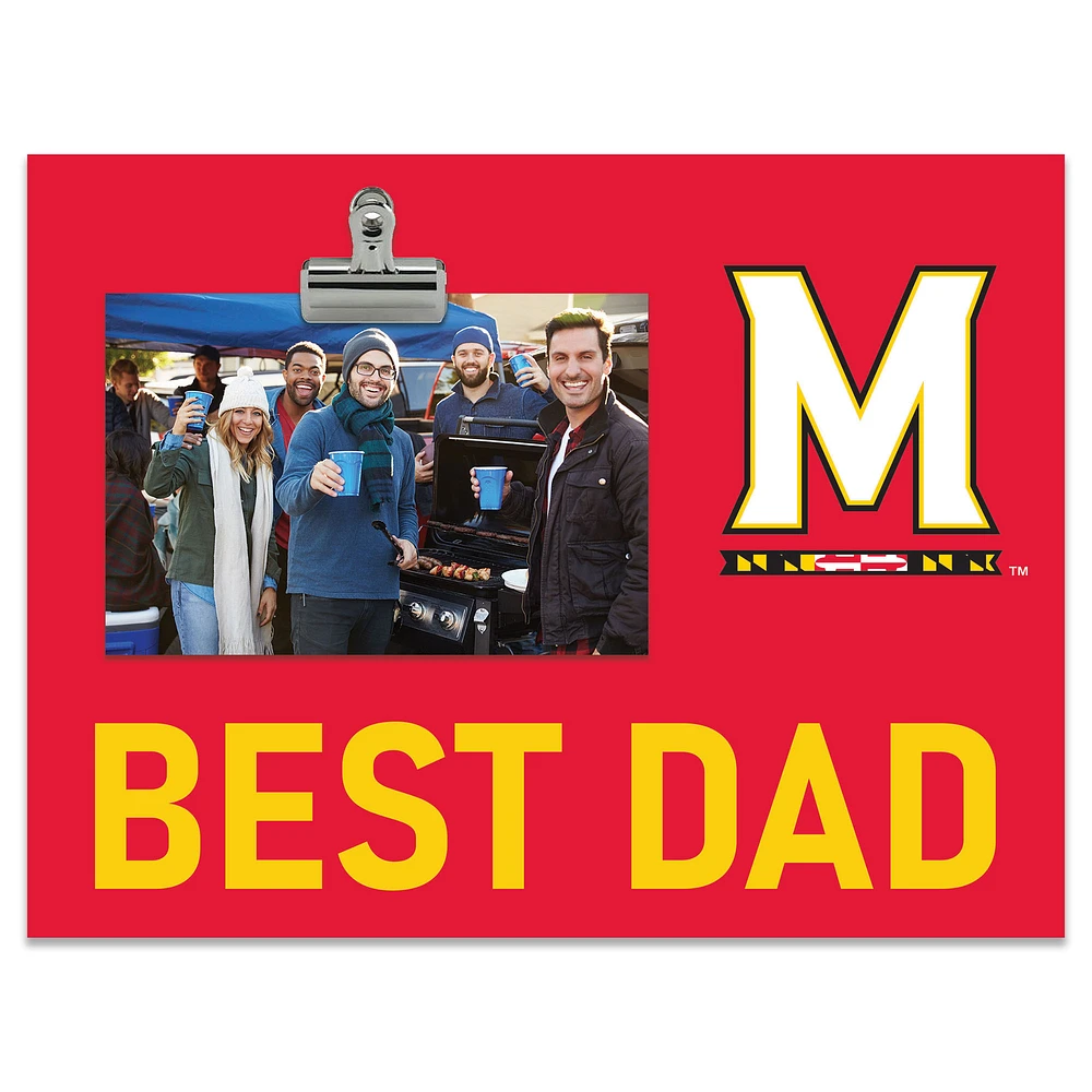 Maryland Terrapins 8" x 10.5" Briteline Best Dad Clip Frame