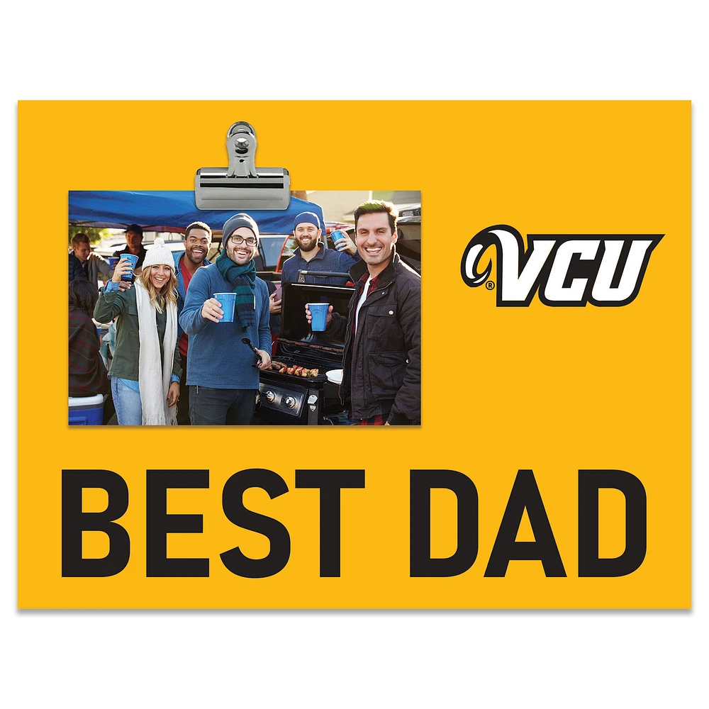VCU Rams 8" x 10.5" Briteline Best Dad Clip Frame
