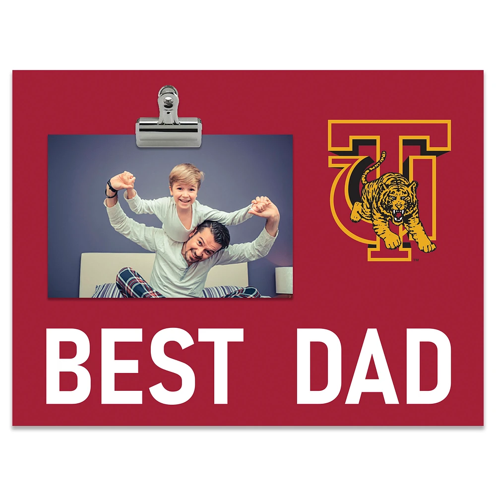 Tuskegee Golden Tigers 8" x 10.5" Briteline Best Dad Clip Frame