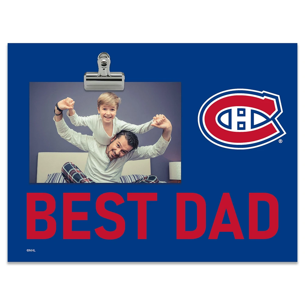 Montreal Canadiens 8" x 10.5" Briteline Best Dad Clip Frame