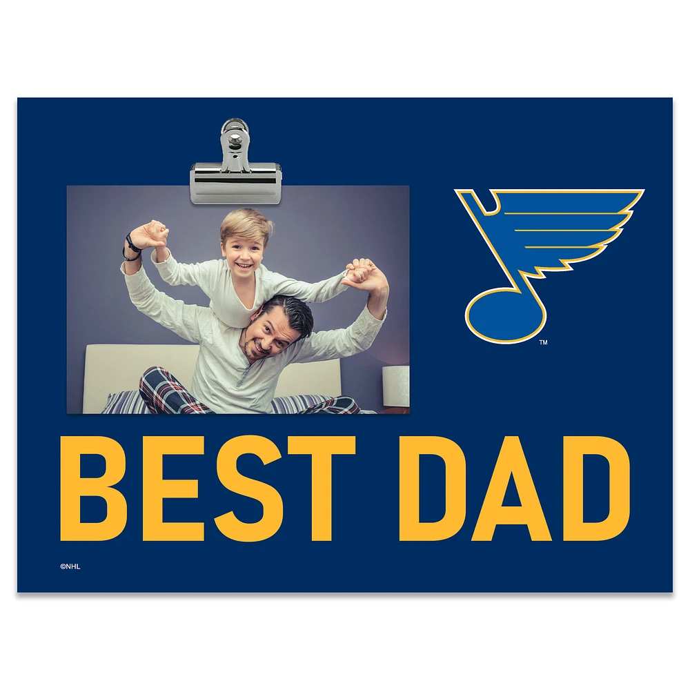 St. Louis Blues 8" x 10.5" Briteline Best Dad Clip Frame