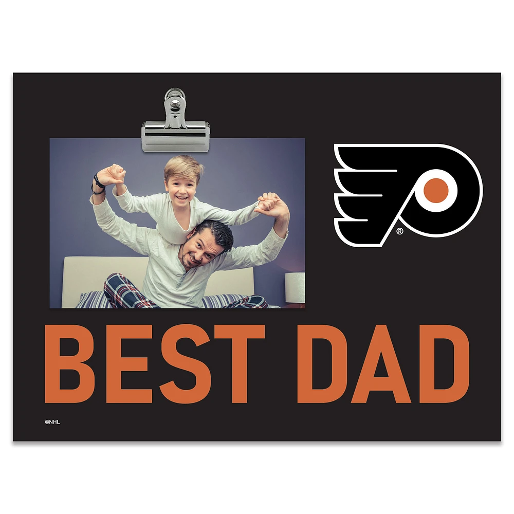 Philadelphia Flyers 8" x 10.5" Briteline Best Dad Clip Frame