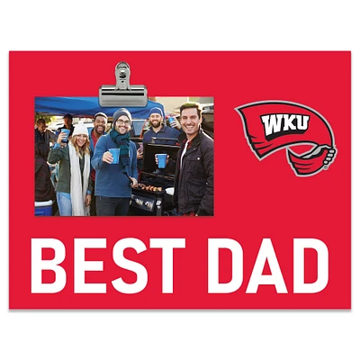 Western Kentucky Hilltoppers 8" x 10.5" Briteline Best Dad Clip Frame