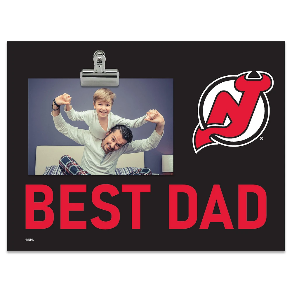 New Jersey Devils 8" x 10.5" Briteline Best Dad Clip Frame