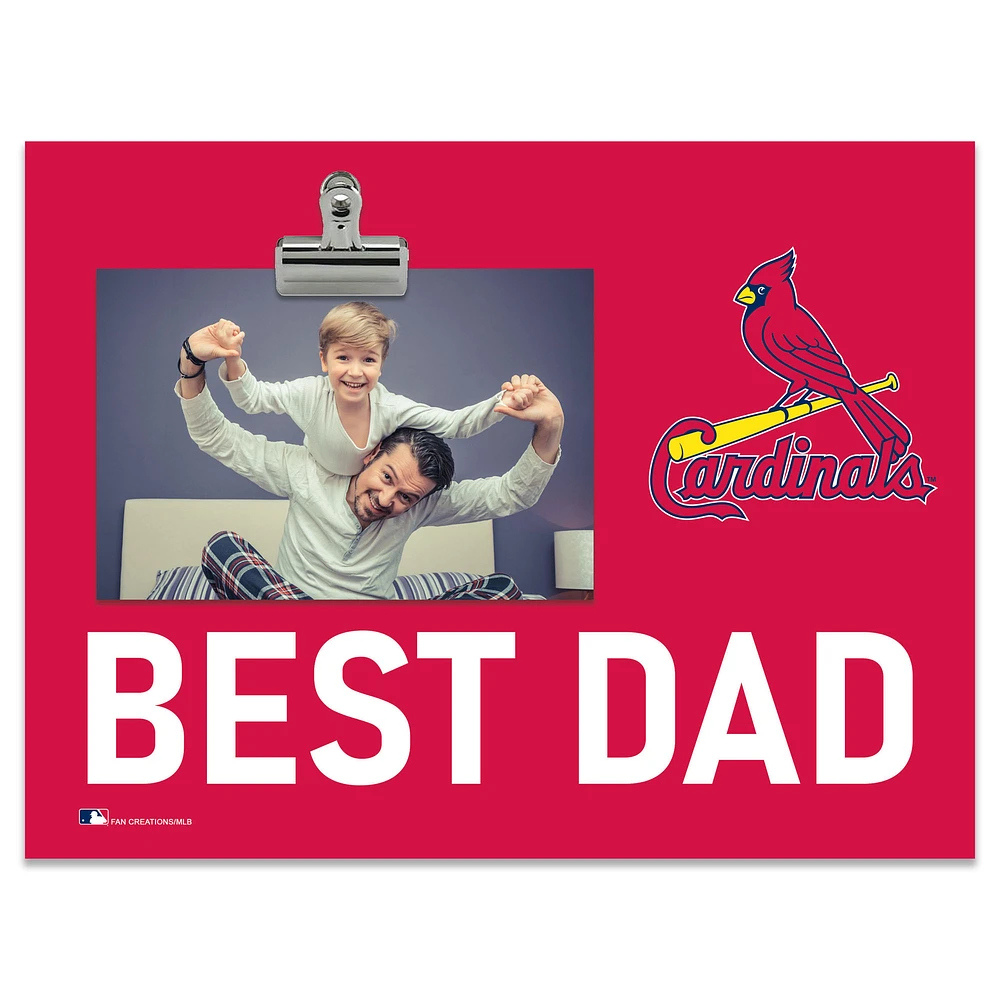 St. Louis Cardinals 8" x 10.5" Briteline Best Dad Clip Frame