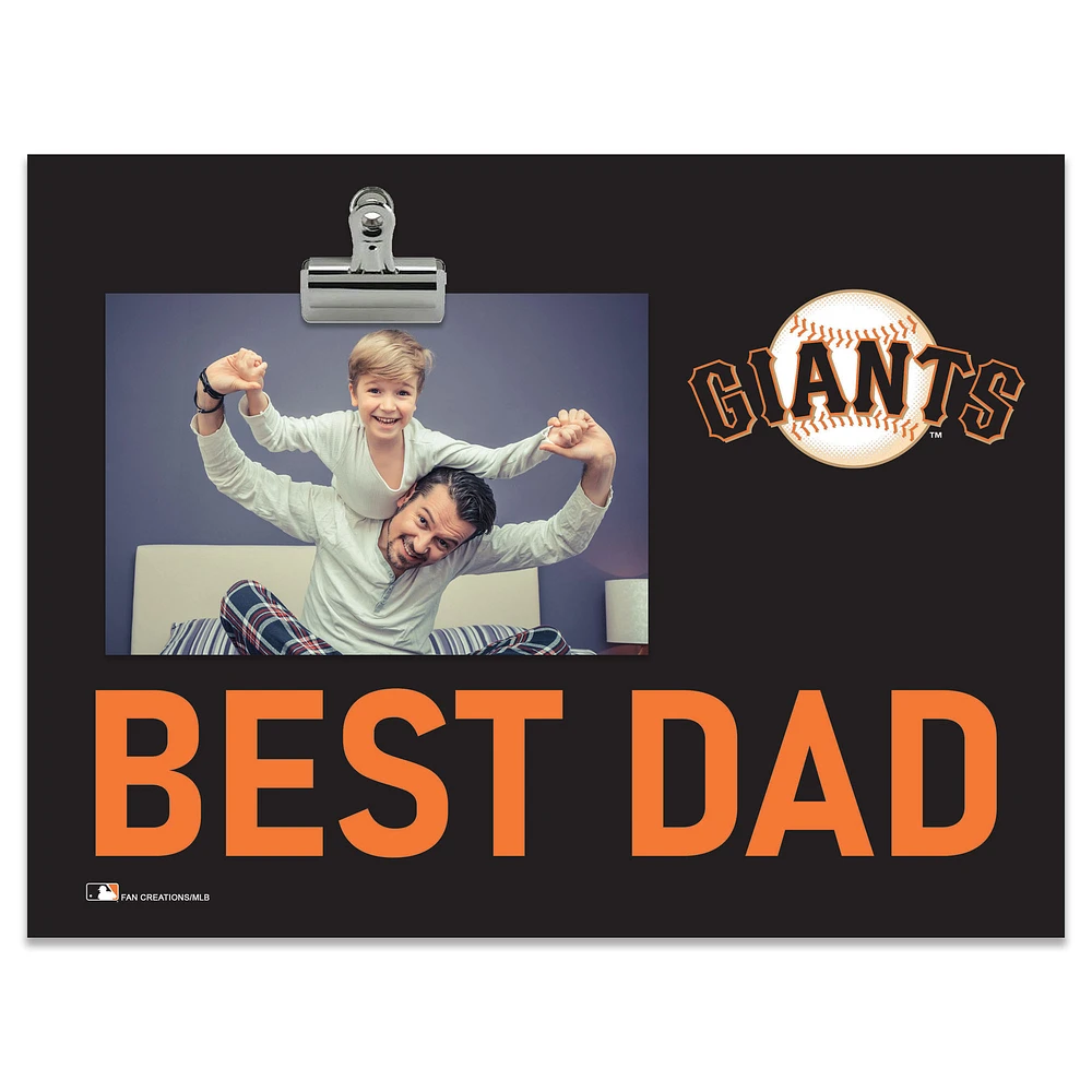 San Francisco Giants 8" x 10.5" Briteline Best Dad Clip Frame