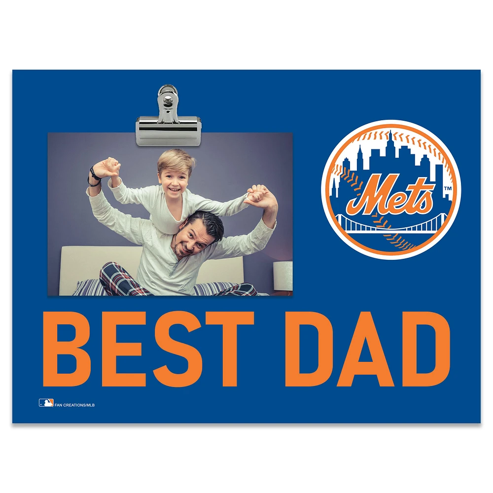 New York Mets 8" x 10.5" Briteline Best Dad Clip Frame