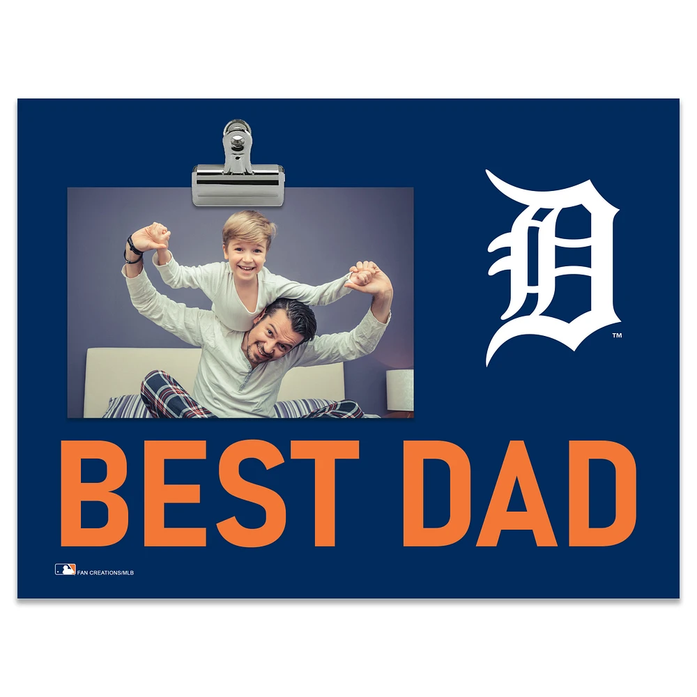 Detroit Tigers 8" x 10.5" Briteline Best Dad Clip Frame
