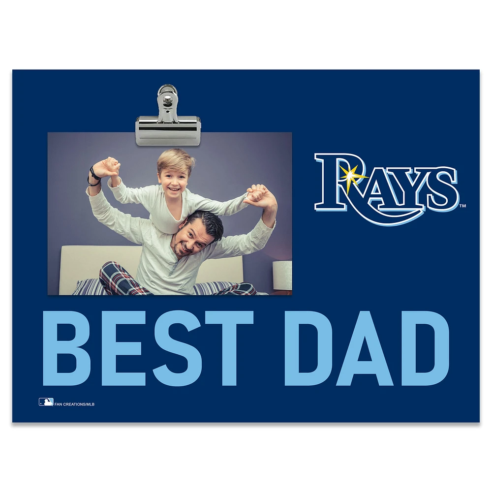 Tampa Bay Rays 8" x 10.5" Briteline Best Dad Clip Frame