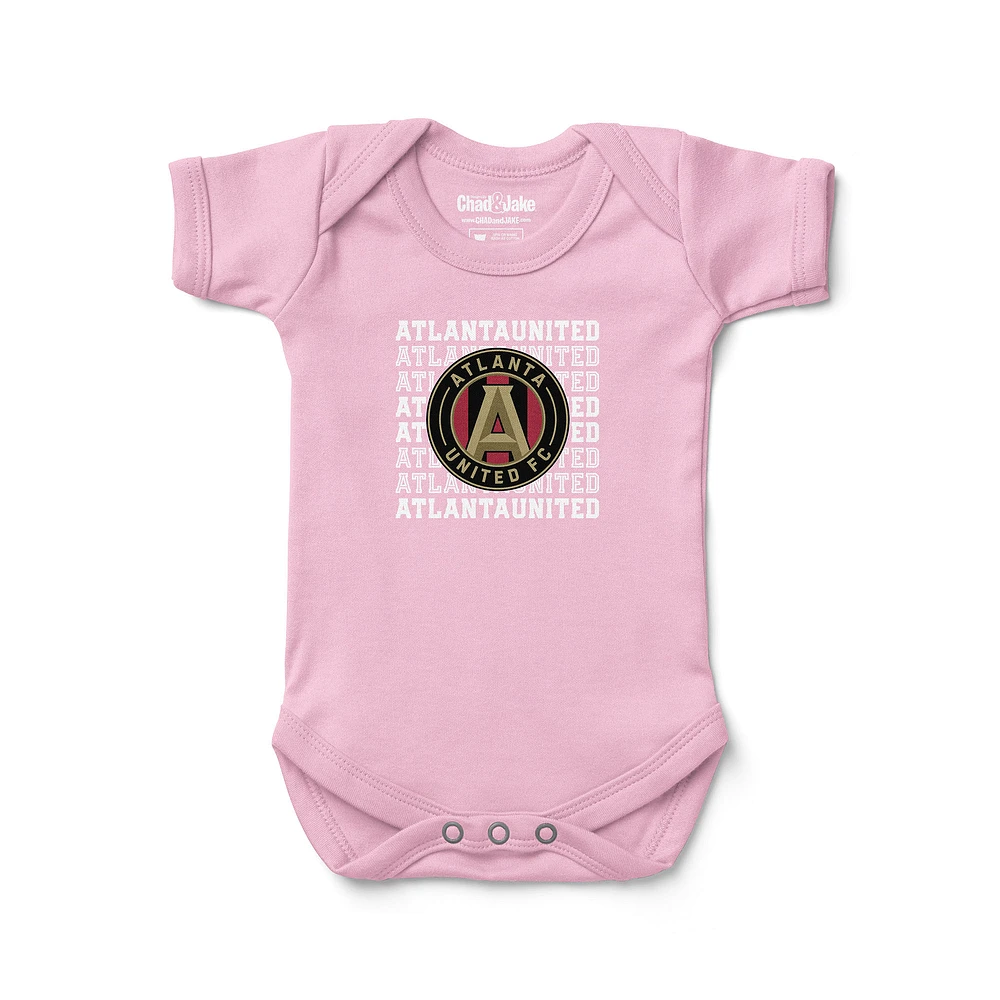 Newborn & Infant Chad Jake Pink Atlanta United FC Retro Bodysuit