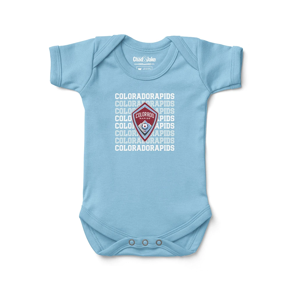 Newborn & Infant Chad Jake Sky Blue Colorado Rapids Retro Bodysuit