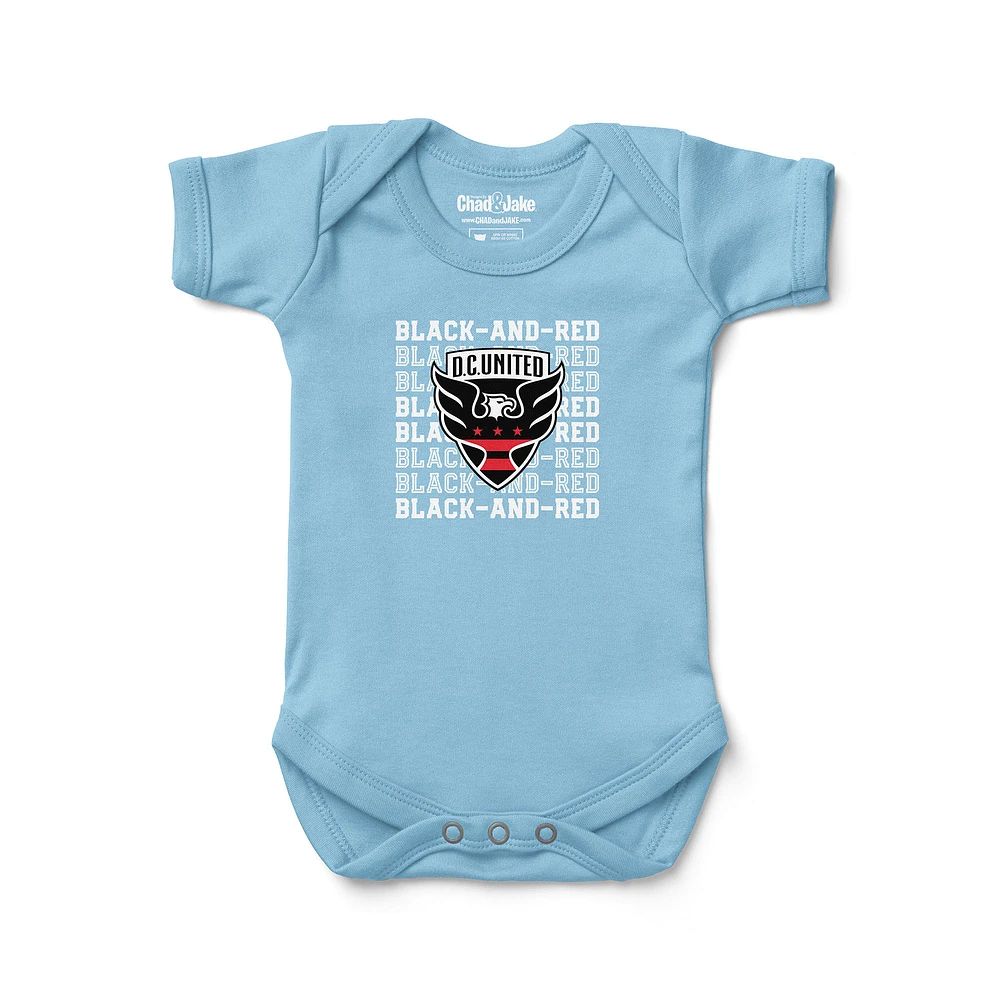 Newborn & Infant Chad Jake Light Blue D.C. United Retro Bodysuit
