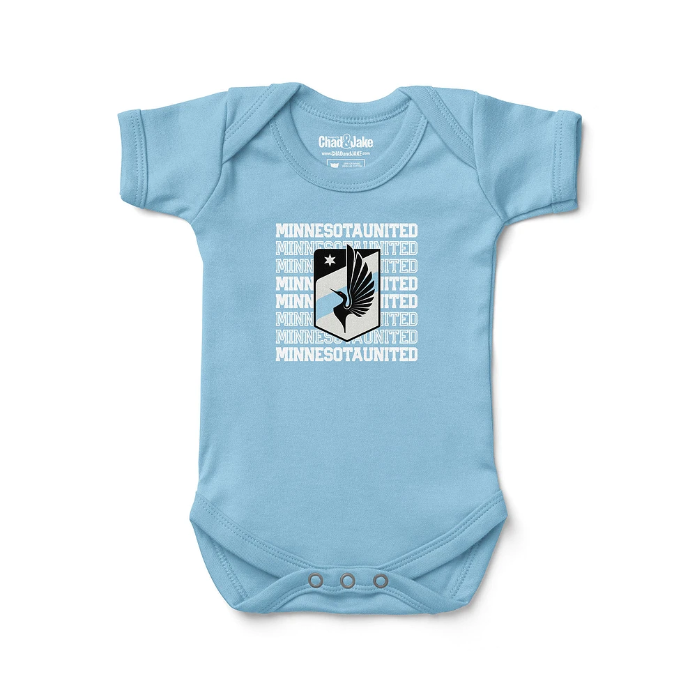 Newborn & Infant Chad Jake Light Blue Minnesota United FC Retro Bodysuit