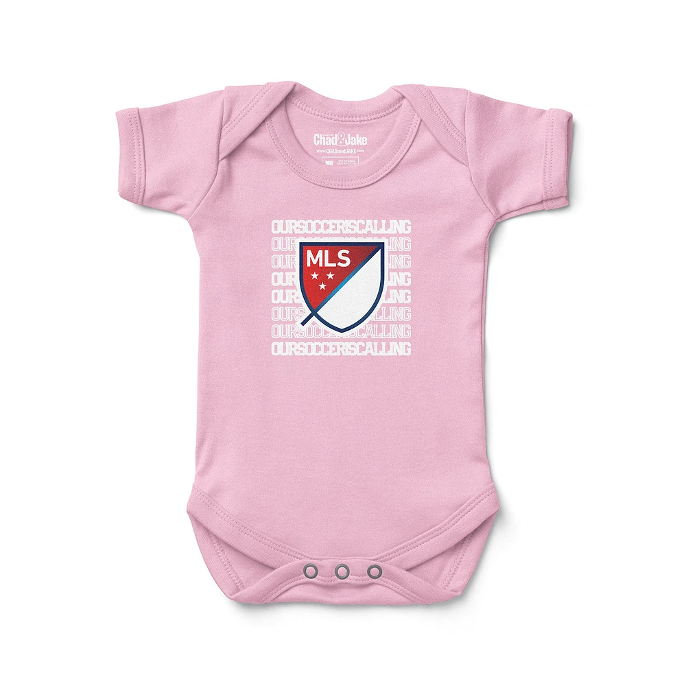 Newborn & Infant Chad Jake Pink MLS Retro Bodysuit