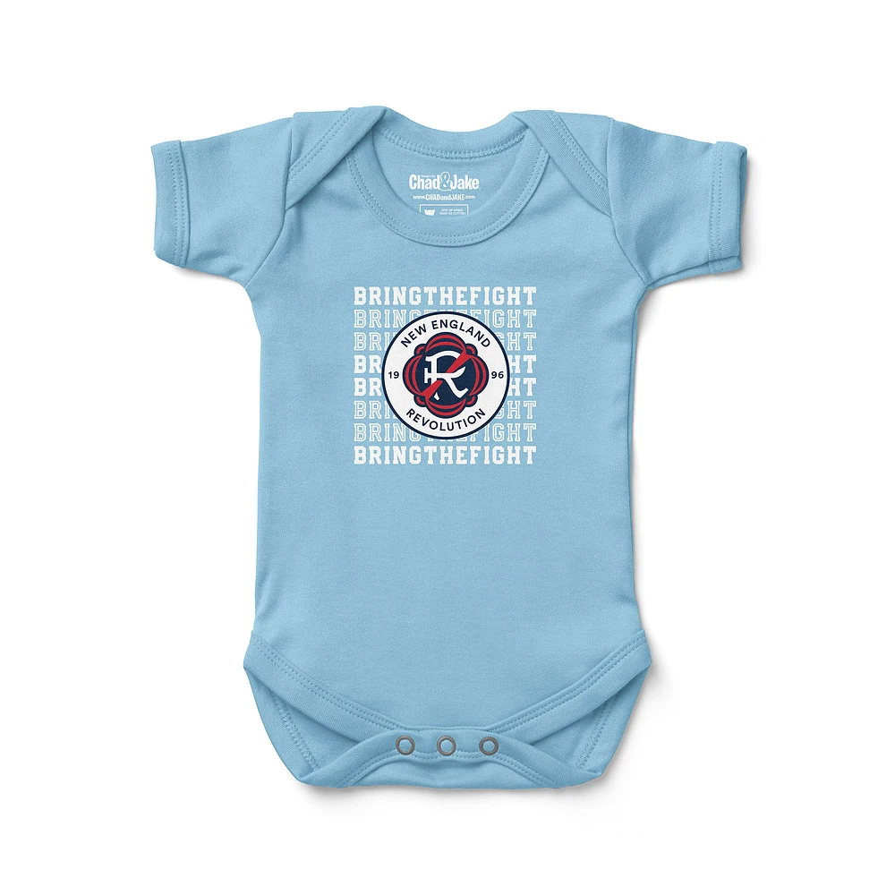 Newborn & Infant Chad Jake Light Blue New England Revolution Retro Bodysuit