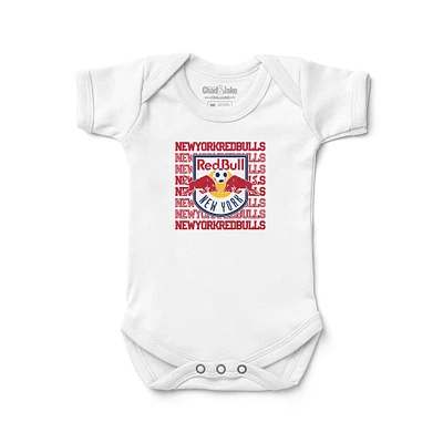 Newborn & Infant Chad Jake White New York Red Bulls Retro Bodysuit
