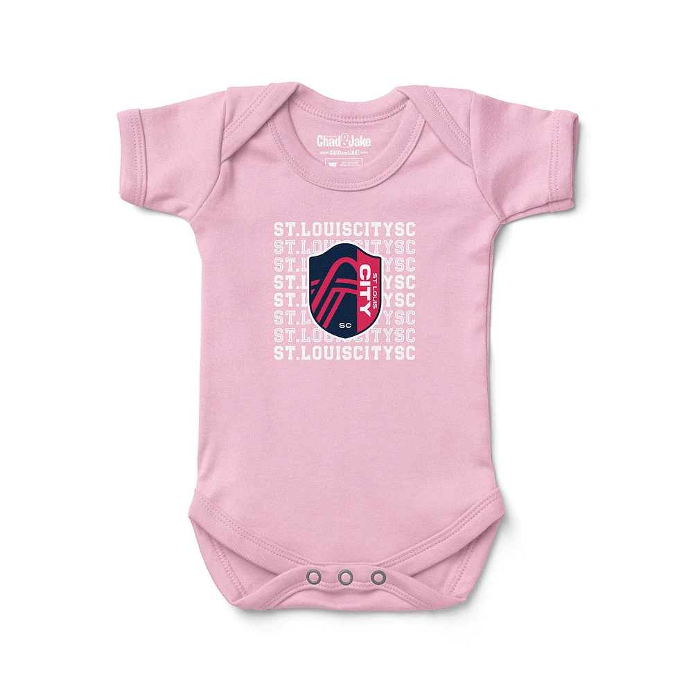 Newborn & Infant Chad Jake Pink St. Louis CITY SC Retro Bodysuit