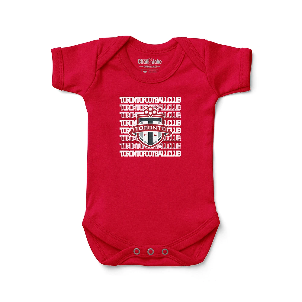 Newborn & Infant Chad Jake Red Toronto FC Retro Bodysuit