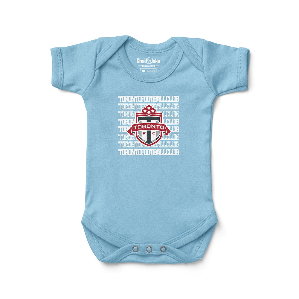 Newborn & Infant Chad Jake Light Blue Toronto FC Retro Bodysuit