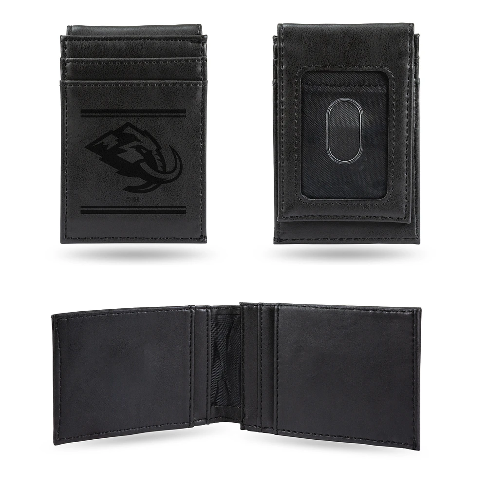 Jardine Black Utah Mammoth Front Pocket Wallet
