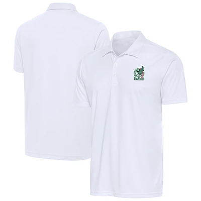 Men's Antigua White Mexico National Team Statement Polo