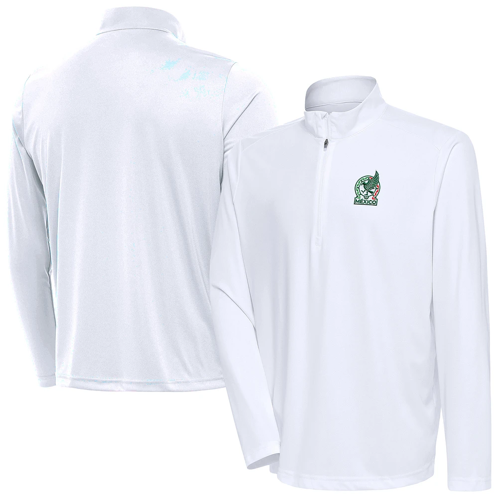 Men's Antigua Mexico National Team Statement Quarter-Zip Pullover